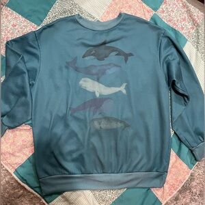 Women’s Whale Crewneck Sweatshirt